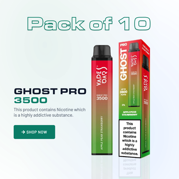Buy GhostPro Vapes France – Long-Lasting Disposable