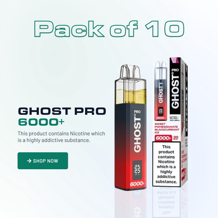 Buy GhostPro Vapes France – Long-Lasting Disposable