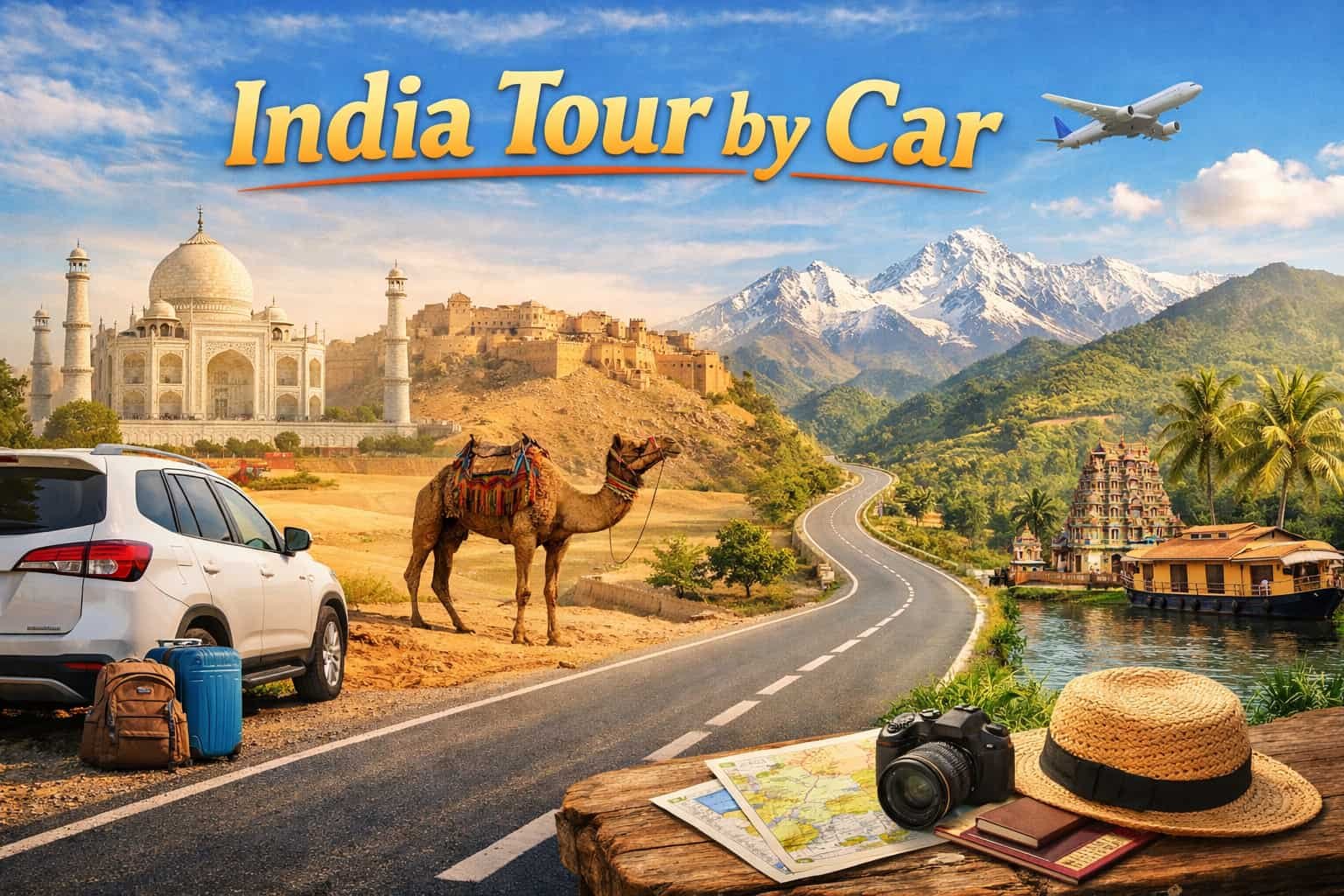 Reliable India Tour by Car – Private & Comfortable Road Trips