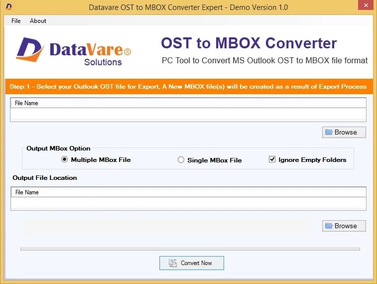 Freeway to Convert OST file to MBOX Format.