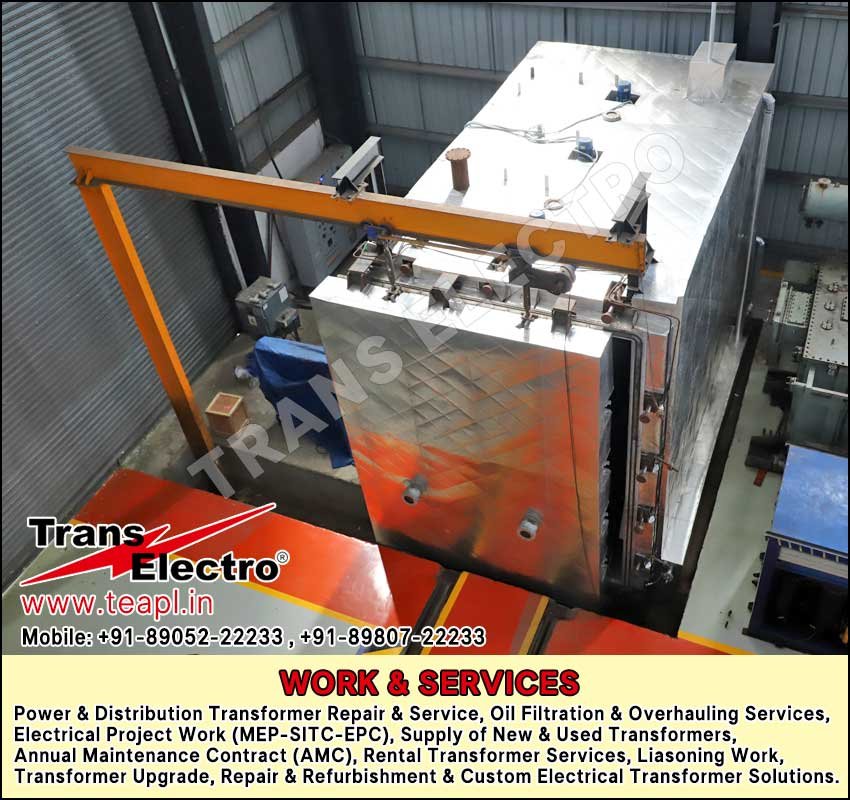 Power Transformer Repair, Service Overhauling Services company in India Gujarat
