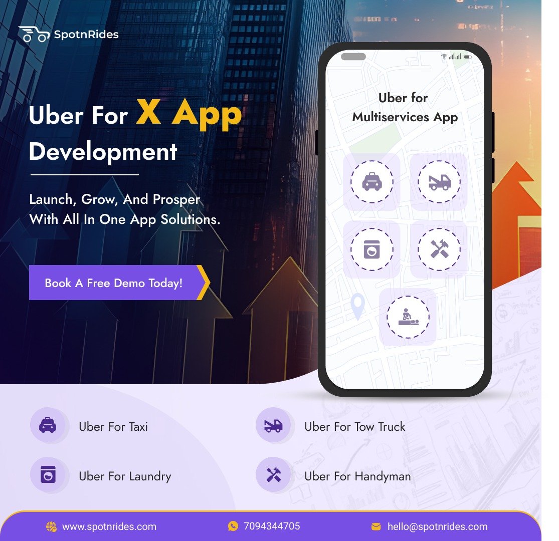 Uber for Multi-Service Solution – Rides, Delivery & Services in One App