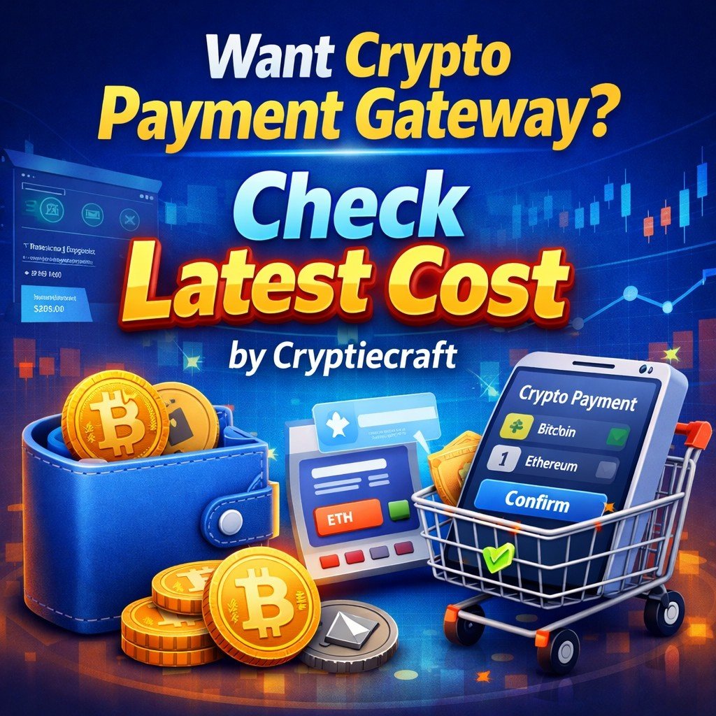 Want Crypto Payment Gateway? Check Latest Cost by Cryptiecraft