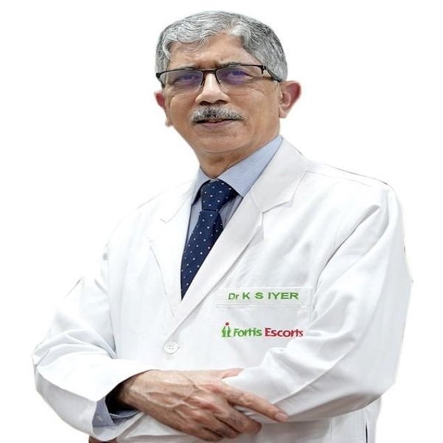 Dr. K S Iyer Best Paediatric Cardiothoracic Surgeon India