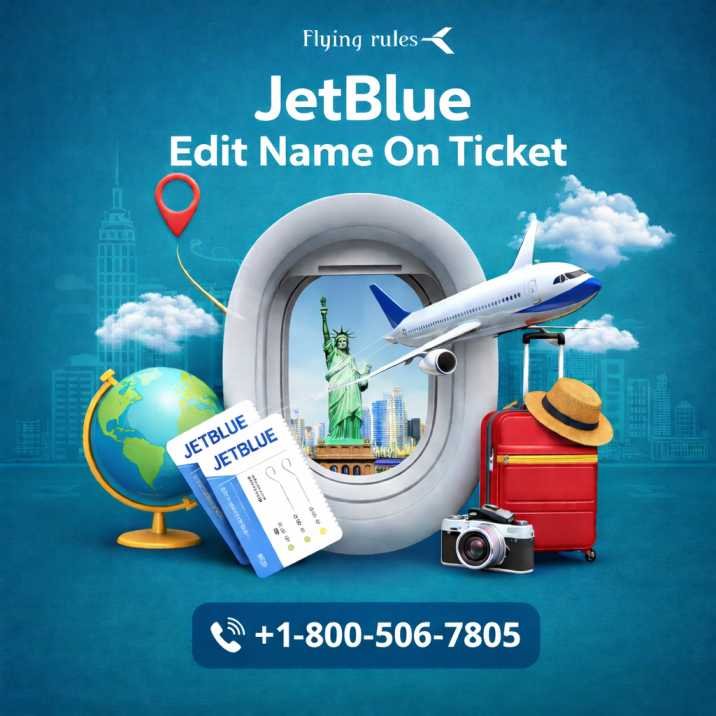 Can I Correct JetBlue Misspelled Name On Flight Ticket?