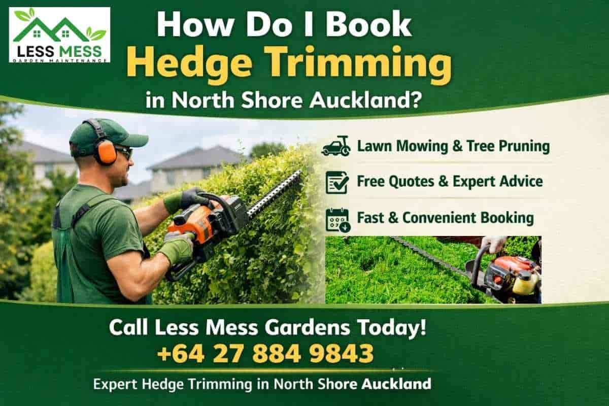 Less Mess Gardens – Expert Hedge Trimming North Shore Auckland