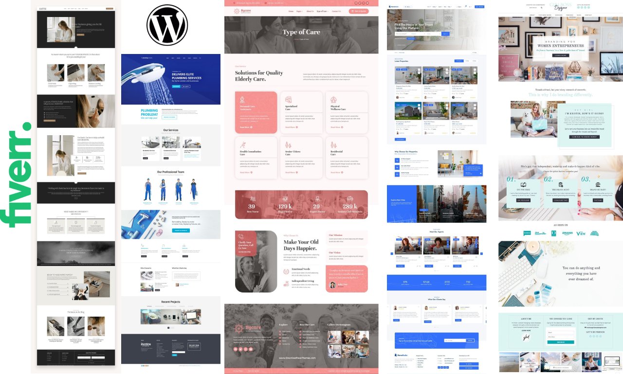 I Will Build WordPress Website Development, Business Website or WordPress Blog