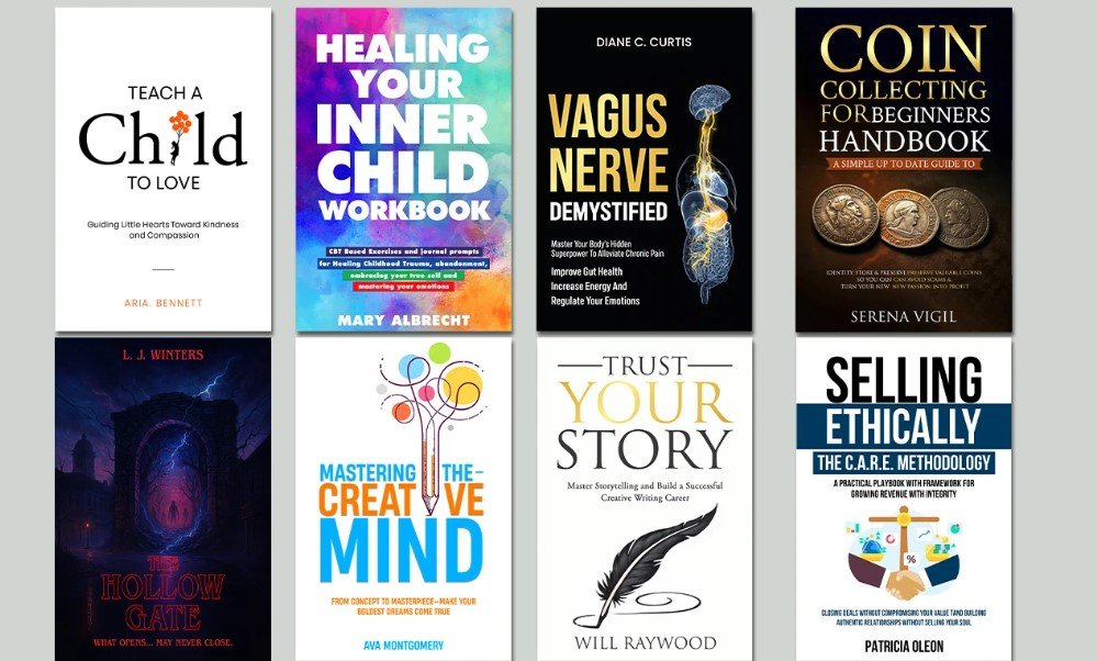 I Will Design a Professional Non-Fiction, eBook & Minimalist Book Cover