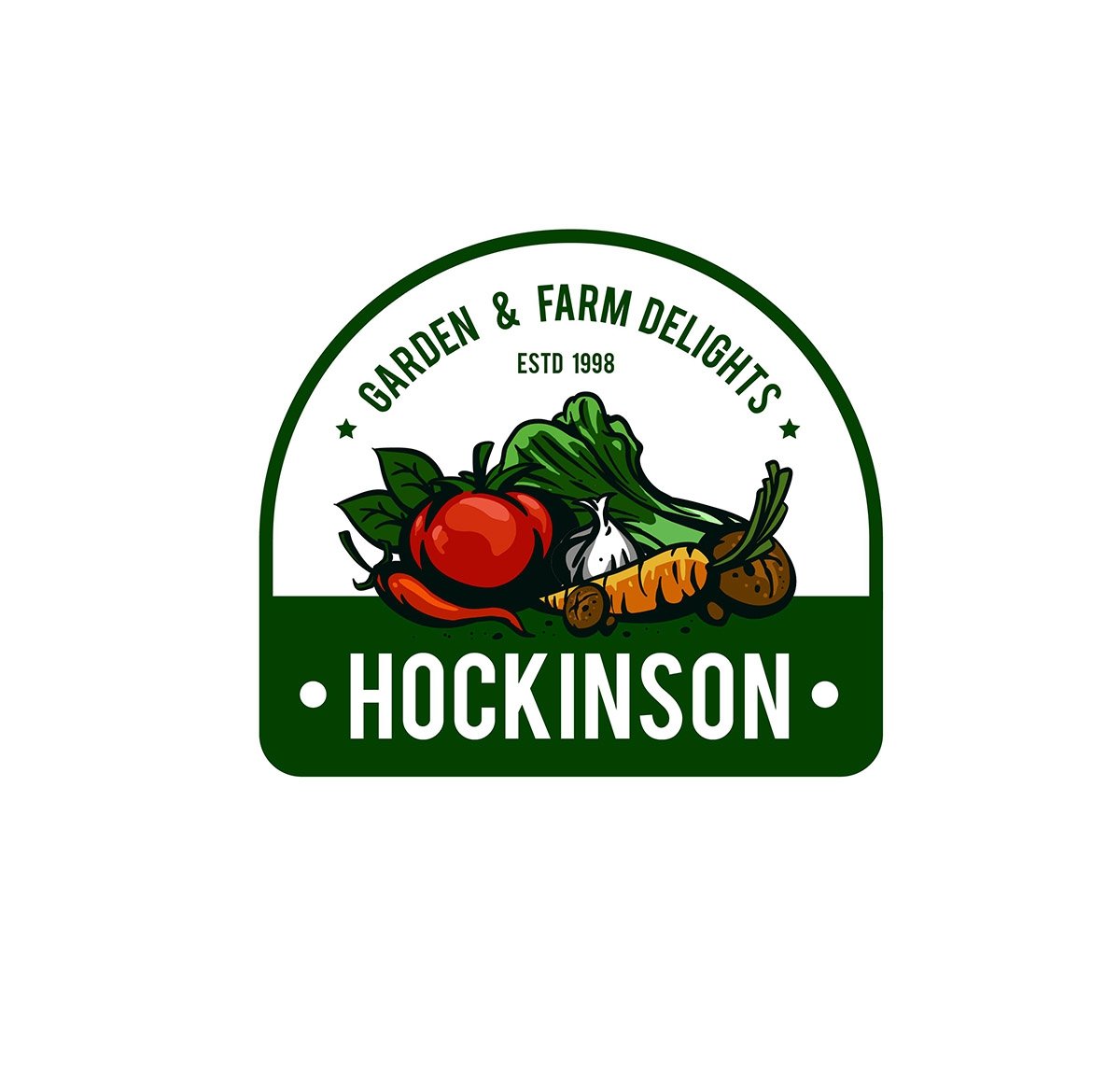 I will design a green agriculture, landscaping, and gardening logo