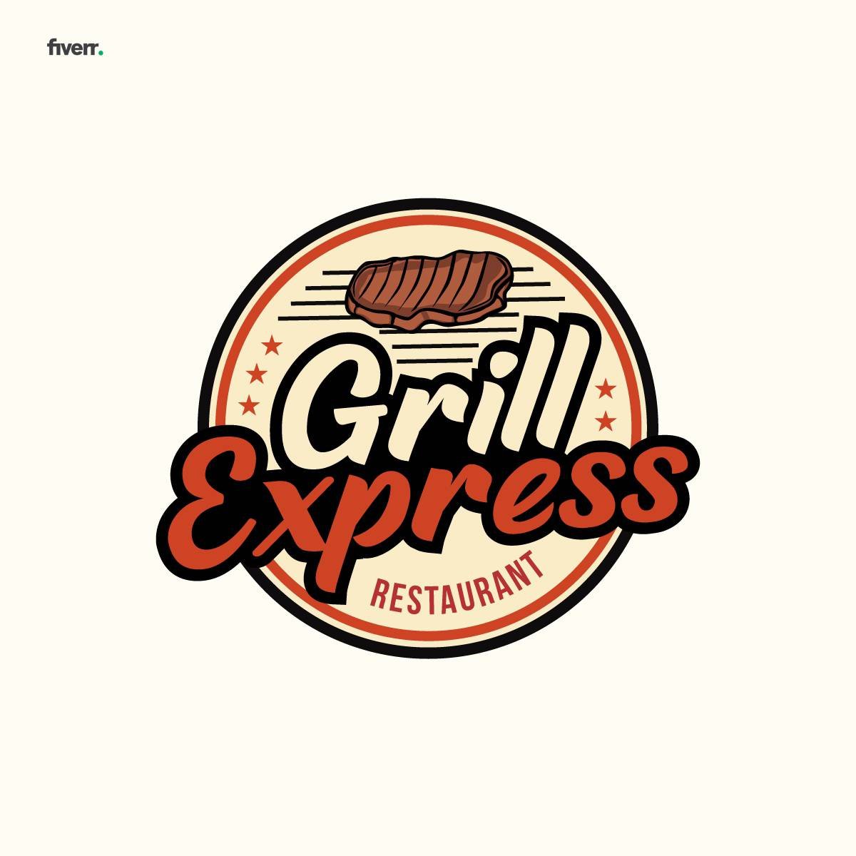 I Will Design 4 Food, Café & Restaurant Logos in 12 Hours