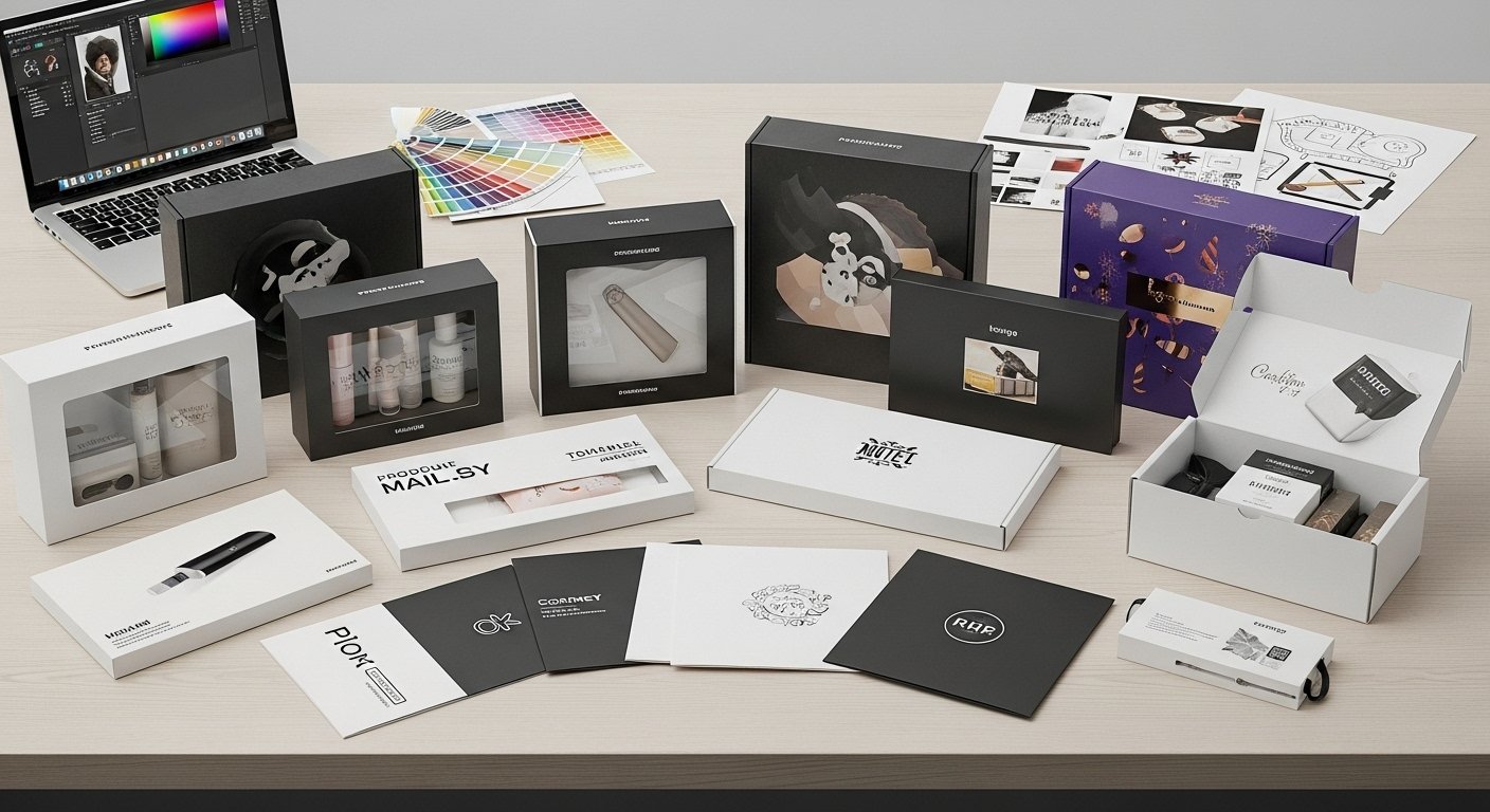 I Will Design Product Packaging, Mailer Box, and Subscription Box for Your Bran