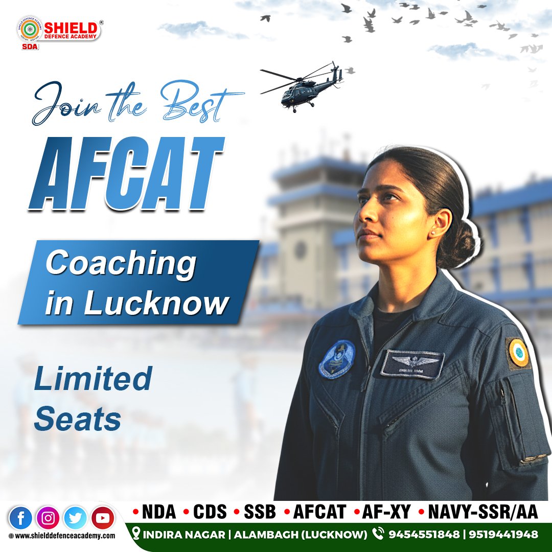 Best AFCAT Coaching in Lucknow for Air Force Aspirants