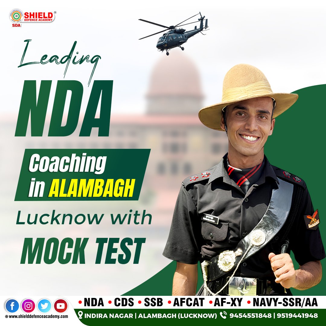 Trusted NDA Coaching Centre in Alambagh Lucknow