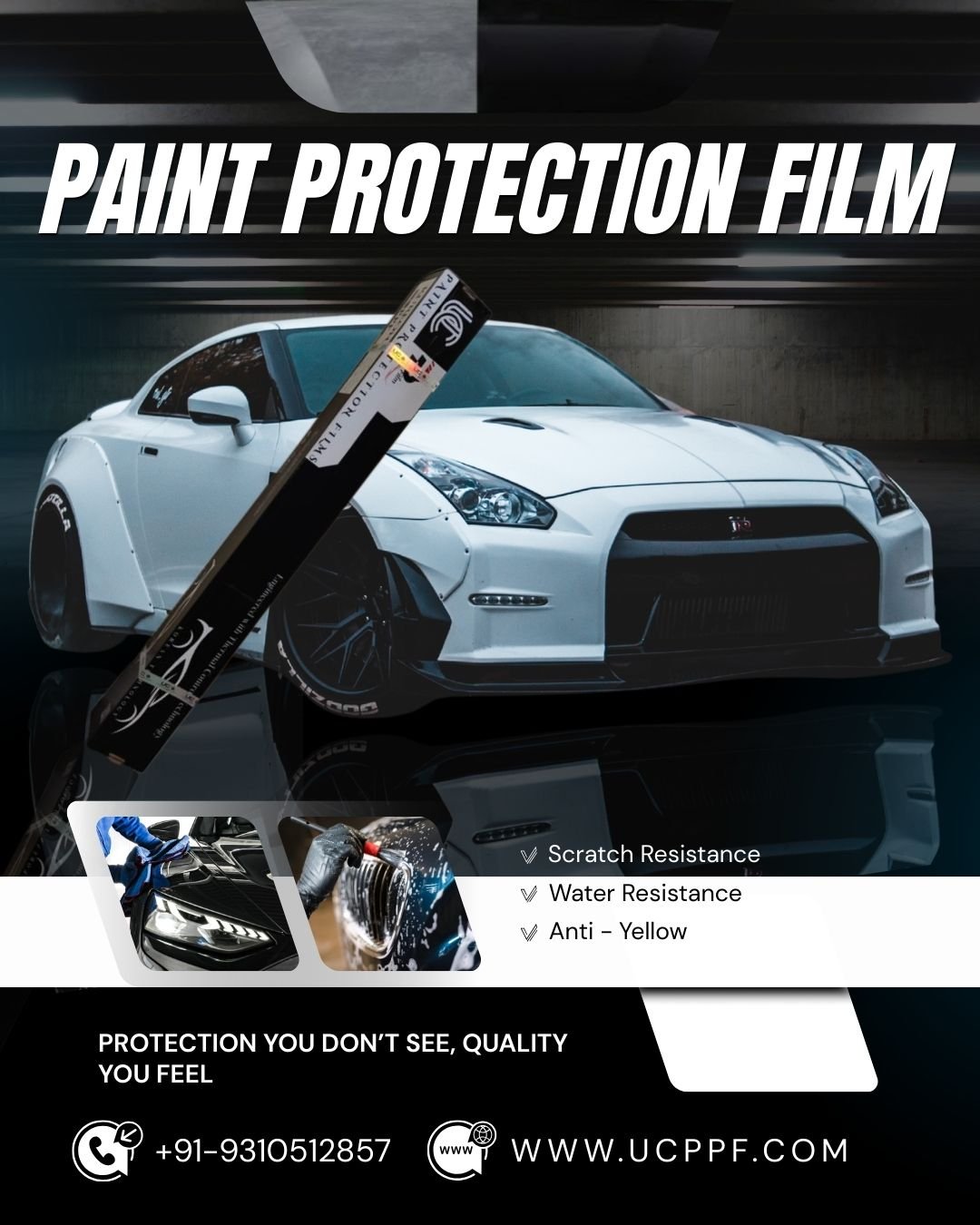UC PPF Providing Premium Paint Protection Film for Life-Time Shine