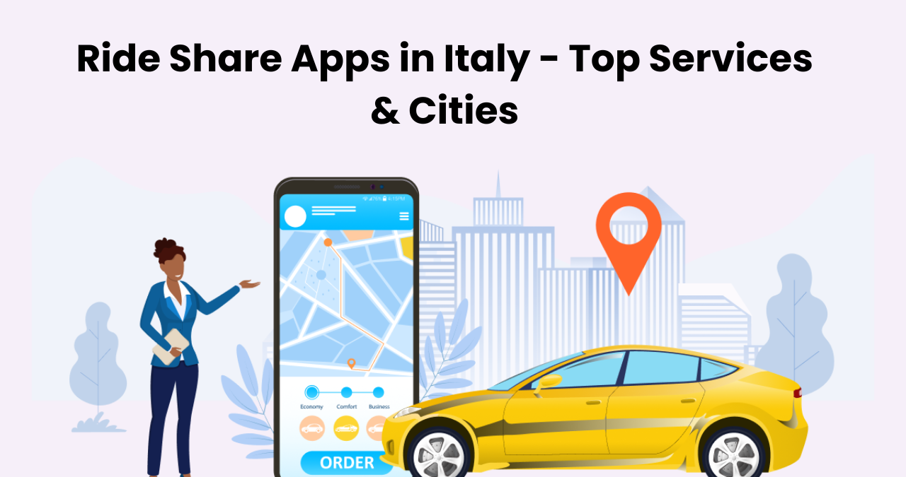 Ride Share Apps in Italy – Top Services & Cities