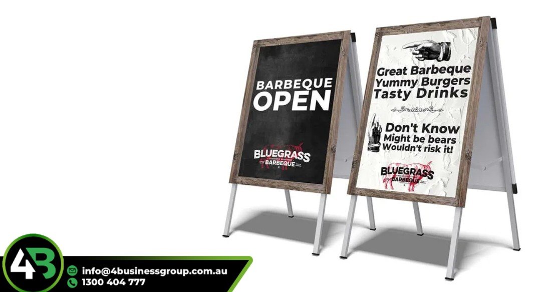 Eye-Catching A-Frame Printing for Powerful Street Advertising
