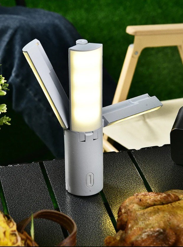 Foldable Camping Lantern LED Tent Light – Multi‑Functional Outdoor Gear