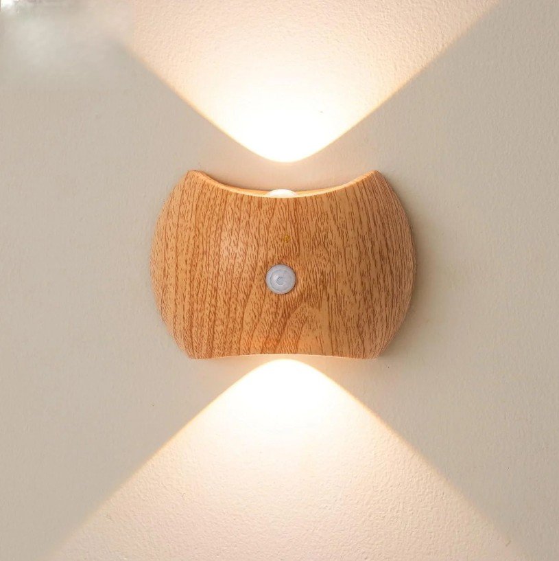 Rechargeable Indoor Wall Lamp Night Light with Motion Sensor LED