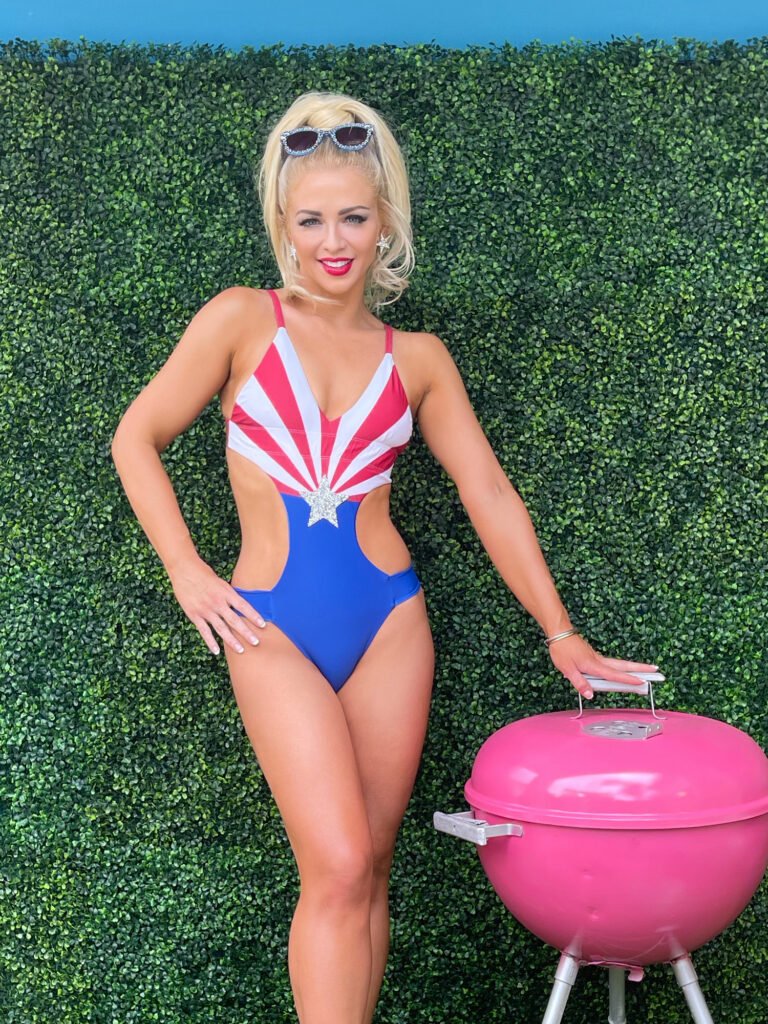 Turn Heads in a Stunning American Flag Bikini – Bold & Patriotic Style