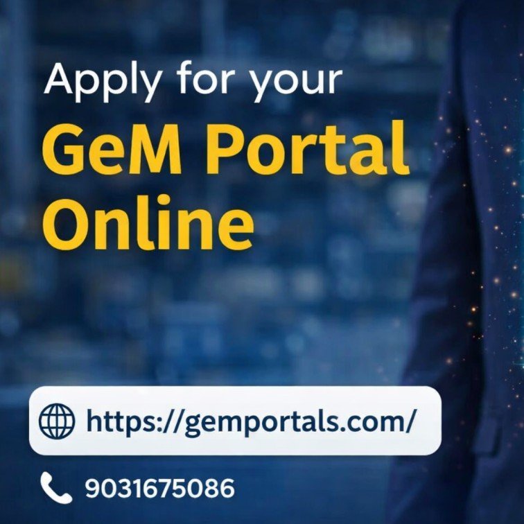 Apply for your GeM Portal Online