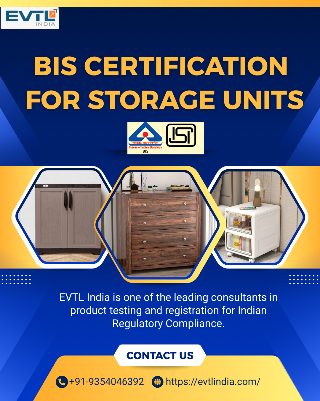 BIS Certification for Storage Units (IS 17634:2022)