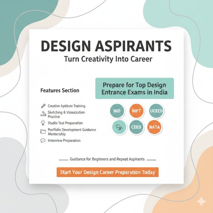 Design Aspirants – Online Coaching for Design Entrance Exams