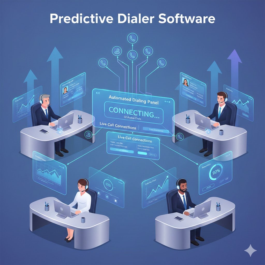 Predictive Dialing System For Call Centers