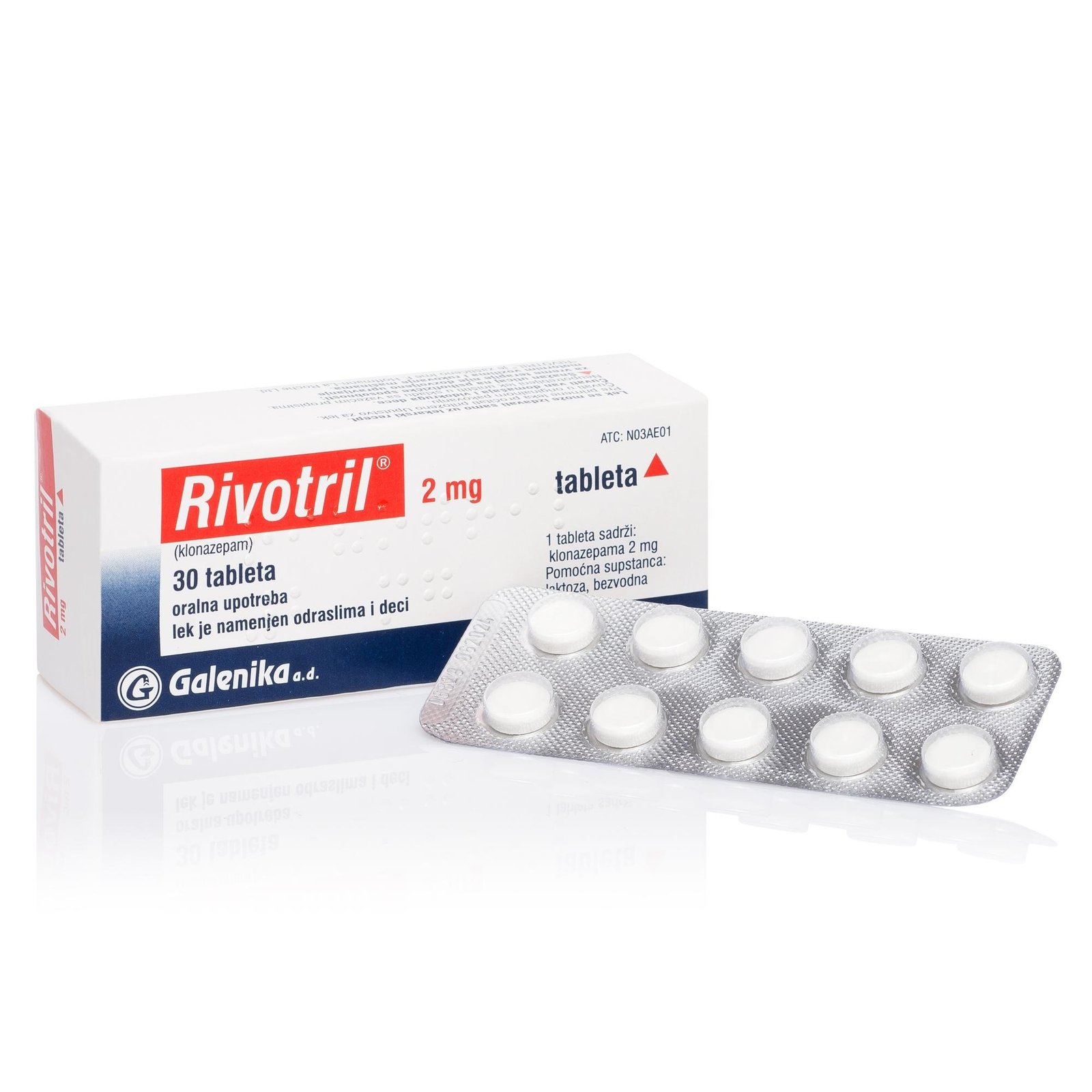 Buy Fast-Acting Anxiety Medicine – Clonazepam 2mg Rivotril