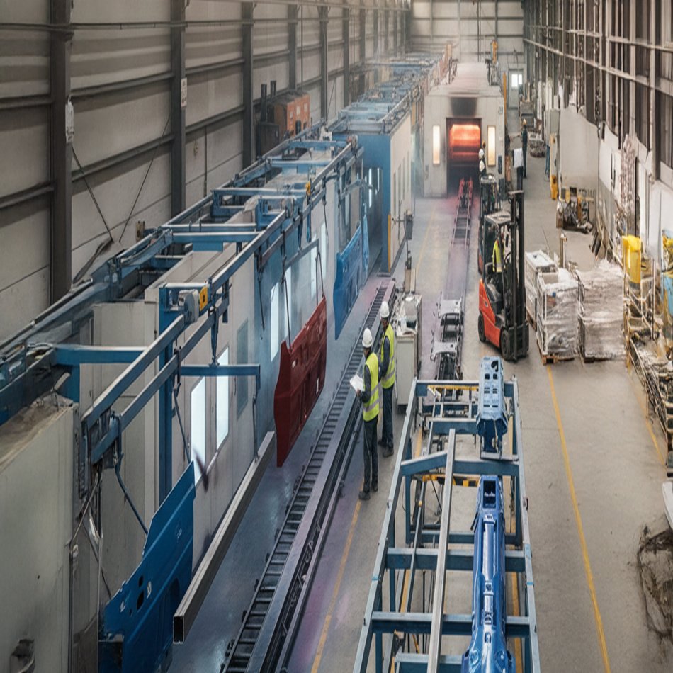 Powder Coating Manufacturers: What to Expect in Large Projects