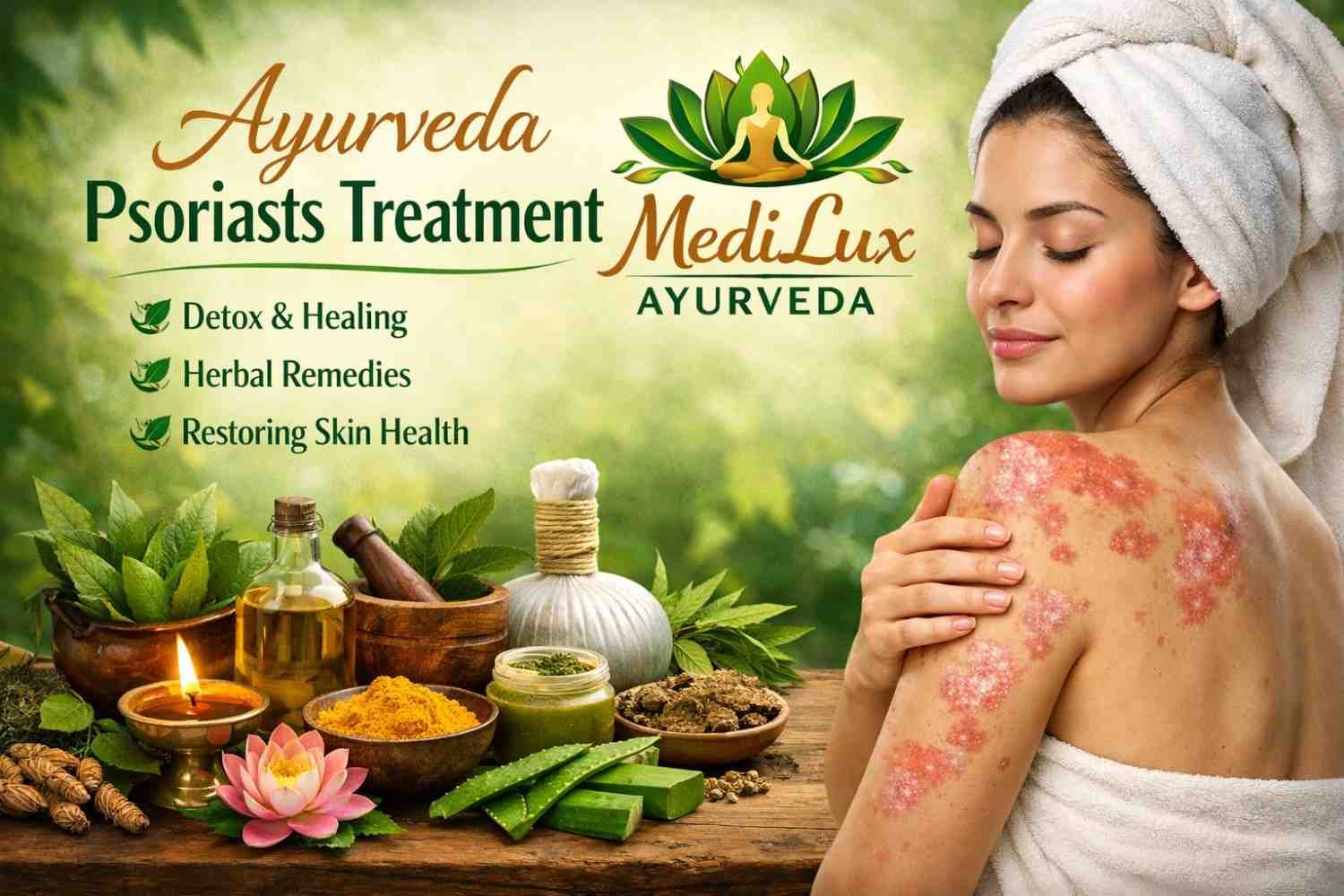 Ayurveda Psoriasis Treatment in USA| MediLux Ayurveda