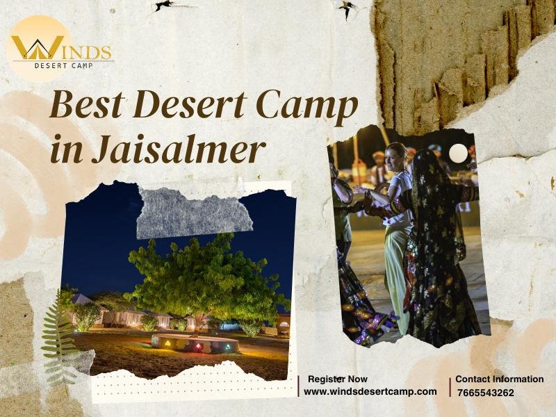 Top Rated Desert Camp in Jaisalmer for Luxury Tents and Camel Safari