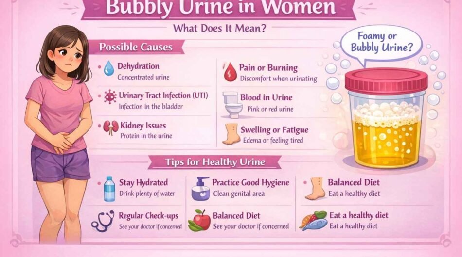Bubbly-Urine-In-Women