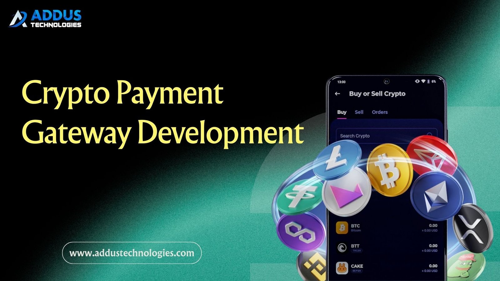 Addus – Crypto payment gateway development