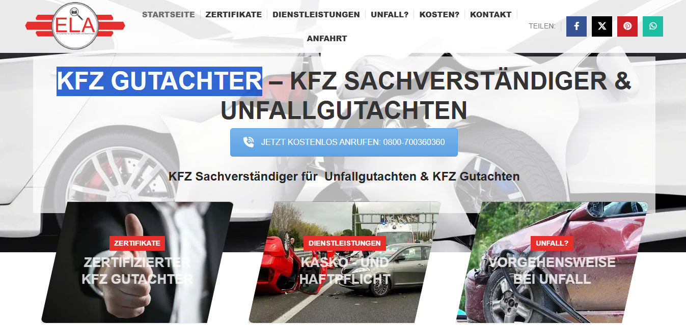 ELA KFZ GUTACHTER