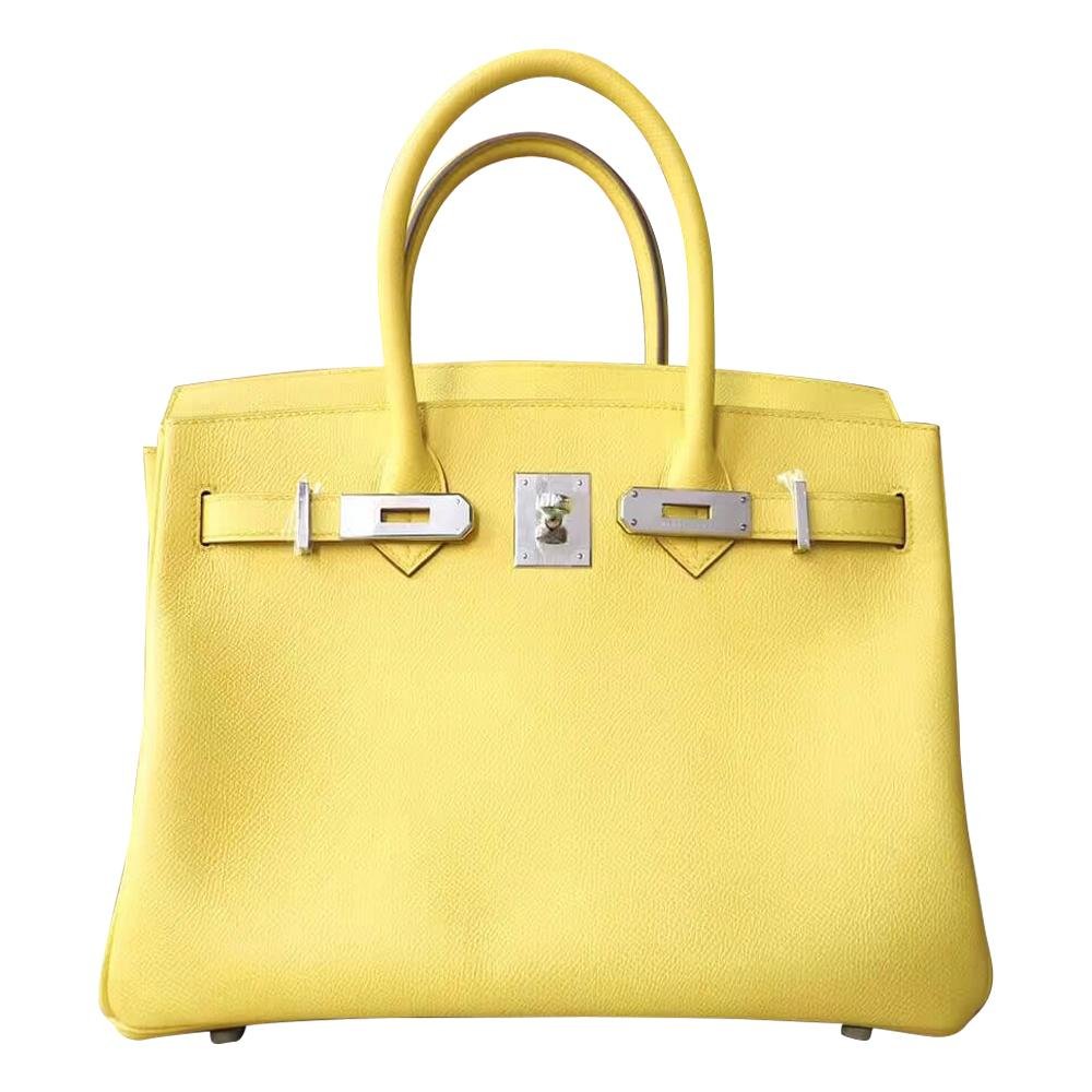 HERMES Birkin 30cm Yellow
