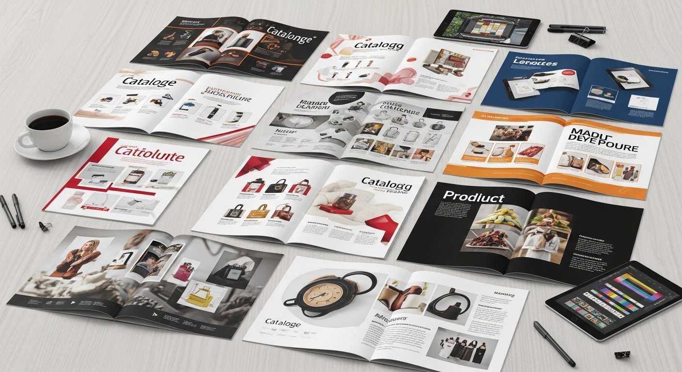 I Will Create Professional Catalog Design, Product Catalog Flyer & Brochure