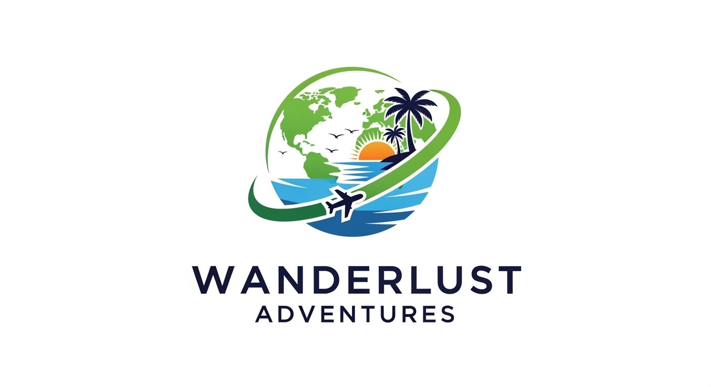 I Will Design a Professional Travel Agency, Tourism & Vacation Logo