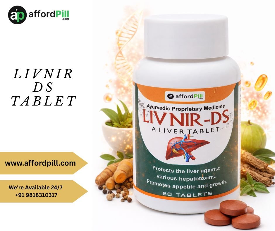 LIVNIR DS Tablet – Complete Supplement for Liver Wellness