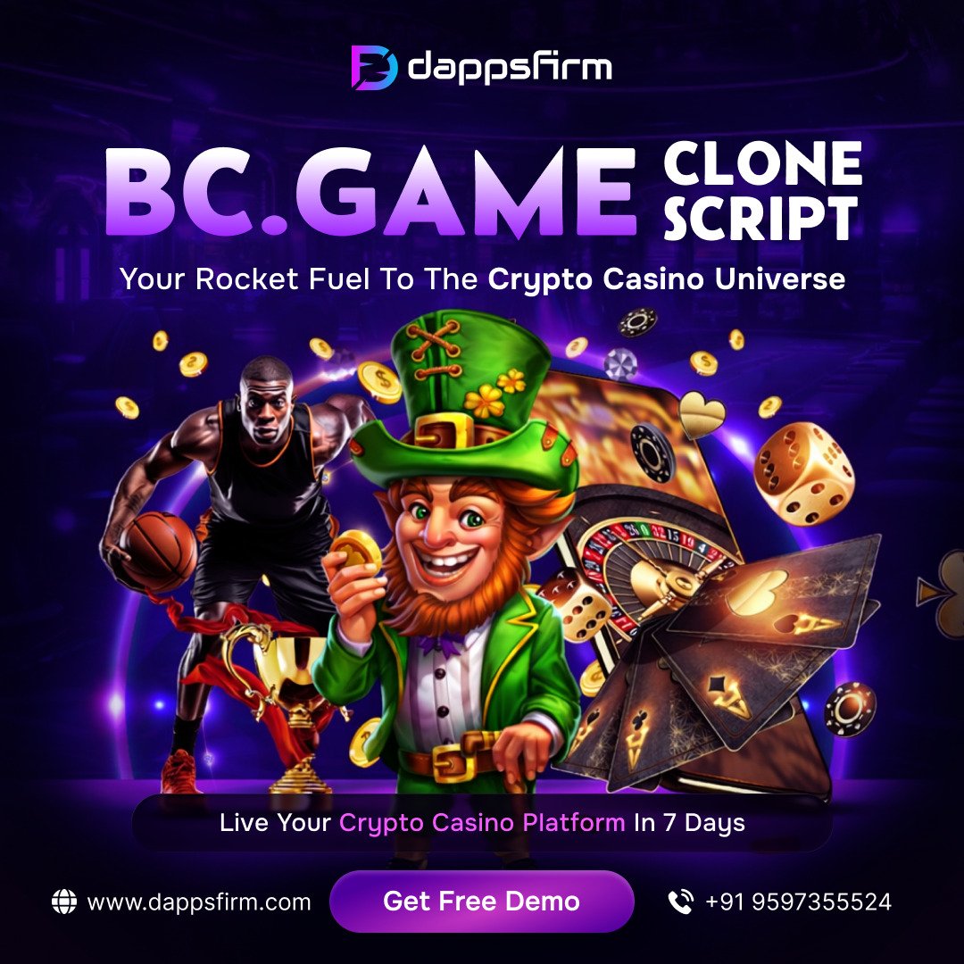 BC.Game Clone Script – Powering Seamless Crypto Casino Launch