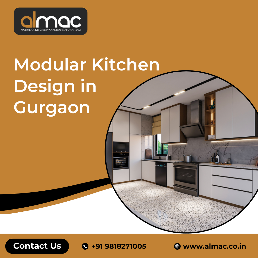 Luxury Modular Kitchen Design in Gurgaon for Modern Homes | Almac