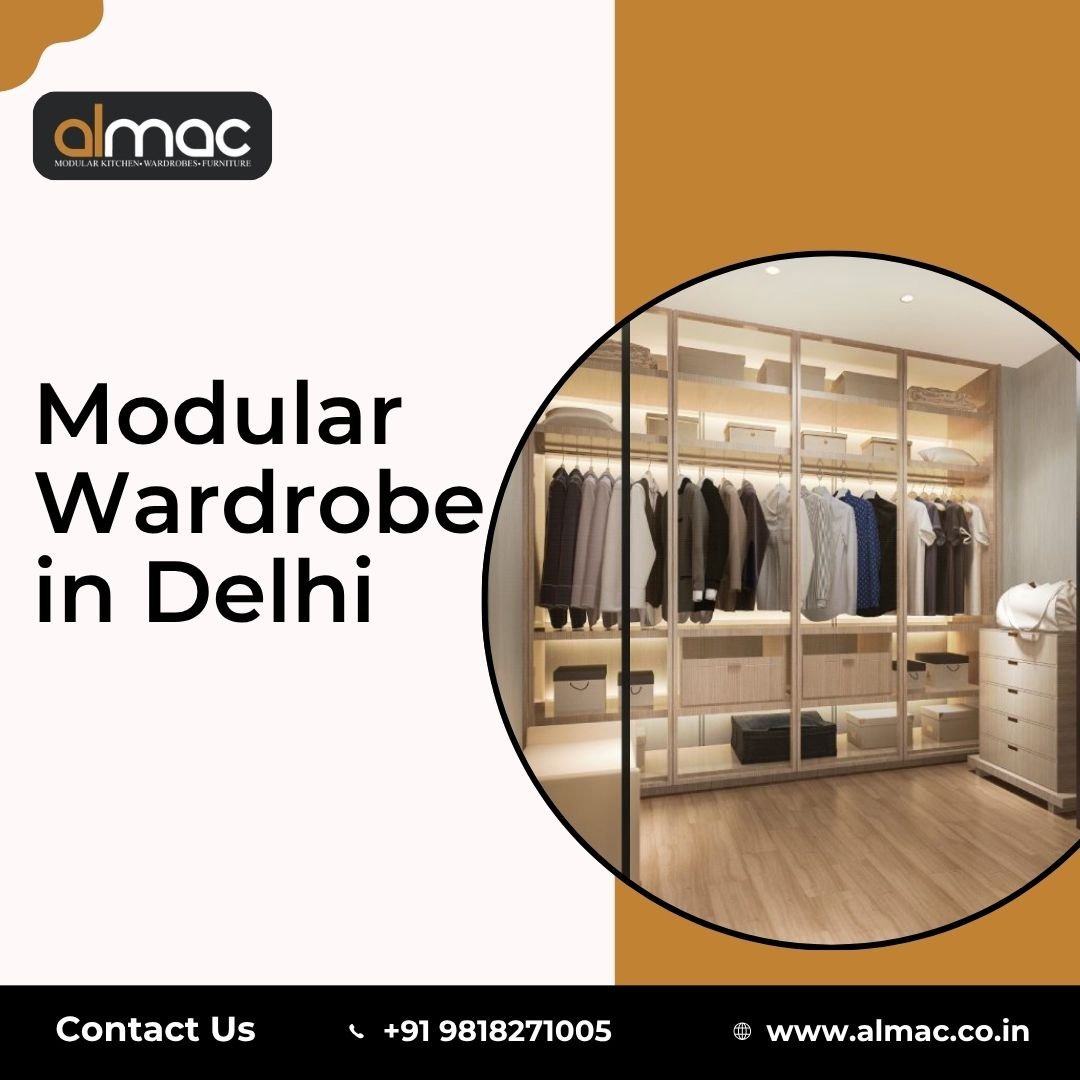 Luxury Modular Wardrobe in Delhi | Premium Designs
