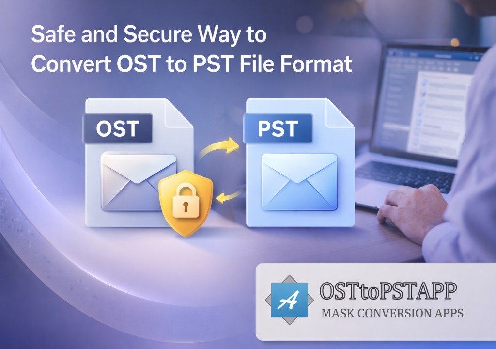 Safe and Secure Way to Convert OST to PST File Format