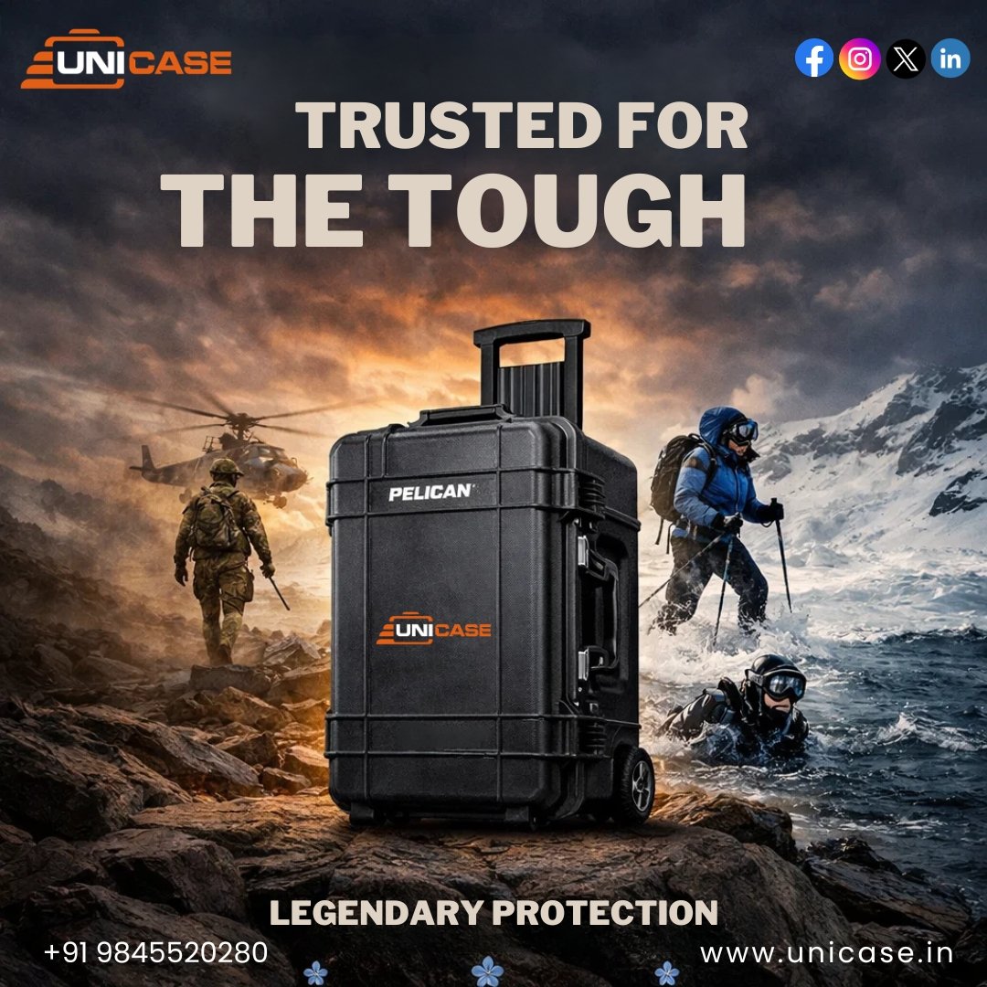 Custom Hard Case & Durable Gun and Drone Carry Cases | Unicase.in
