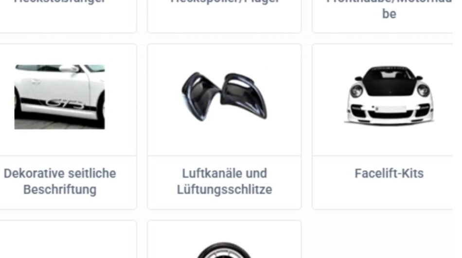 Porsche-Ausenstyling-Spoiler