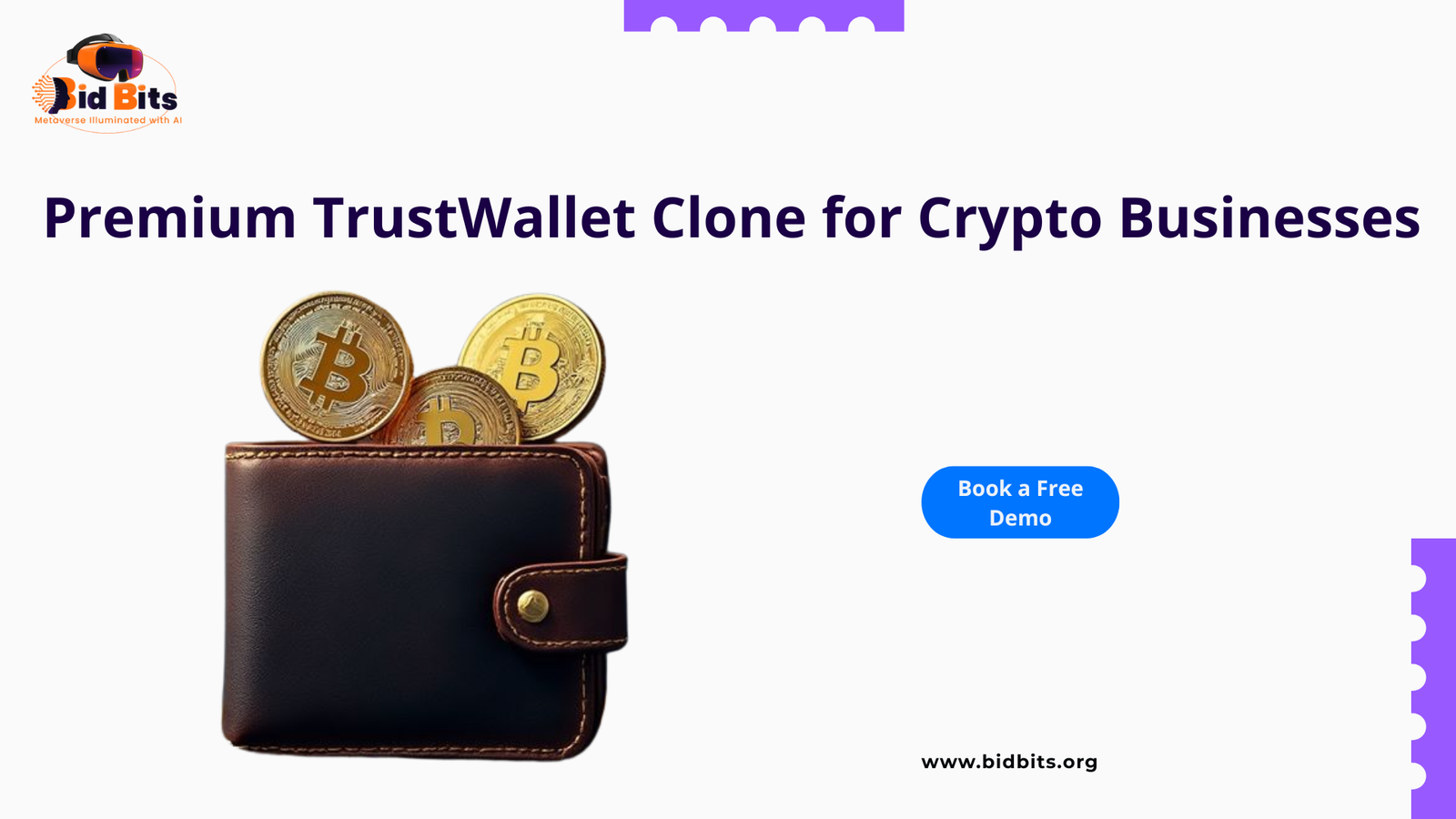 Premium TrustWallet Clone for Crypto Businesses