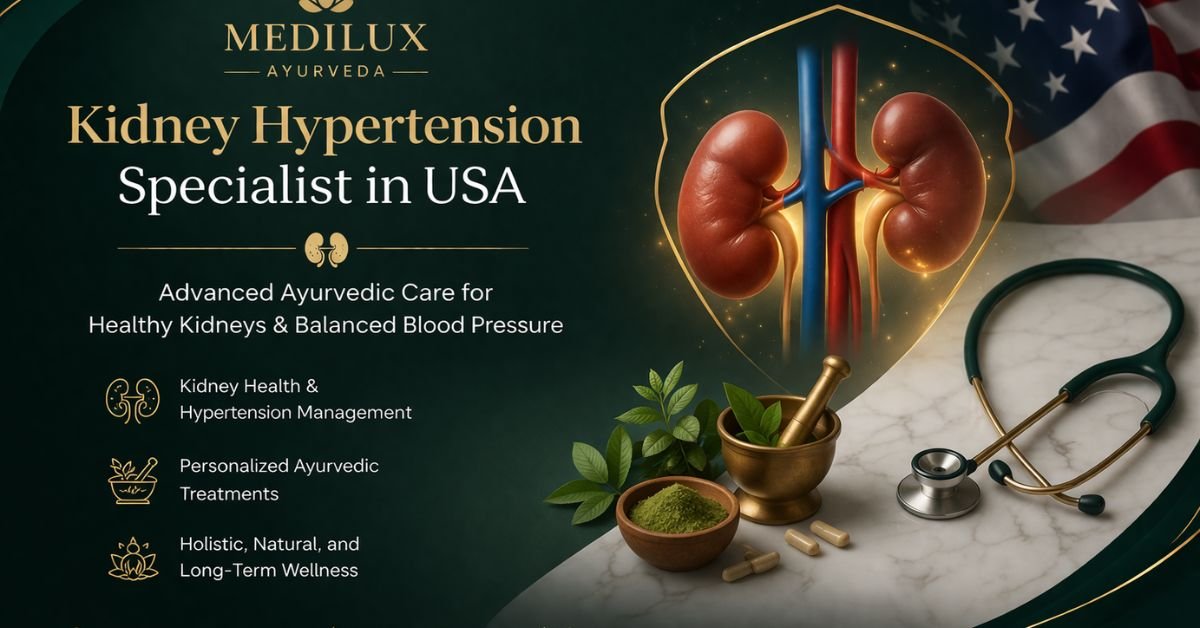 Kidney Hypertension Specialist in USA | MediLux Ayurveda