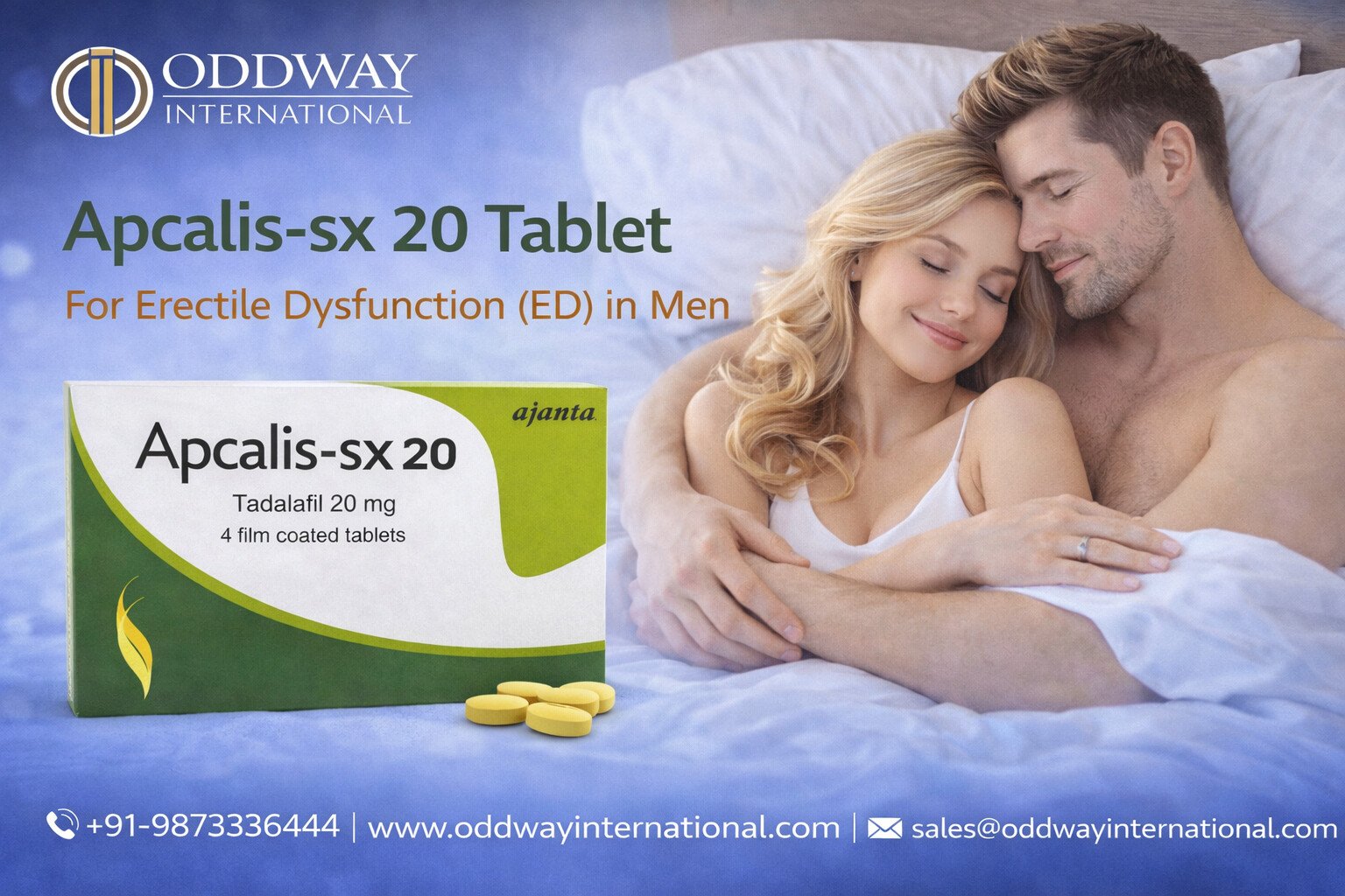 Reclaim the Night: Apcalis SX20 for Erectile Dysfunction Relief