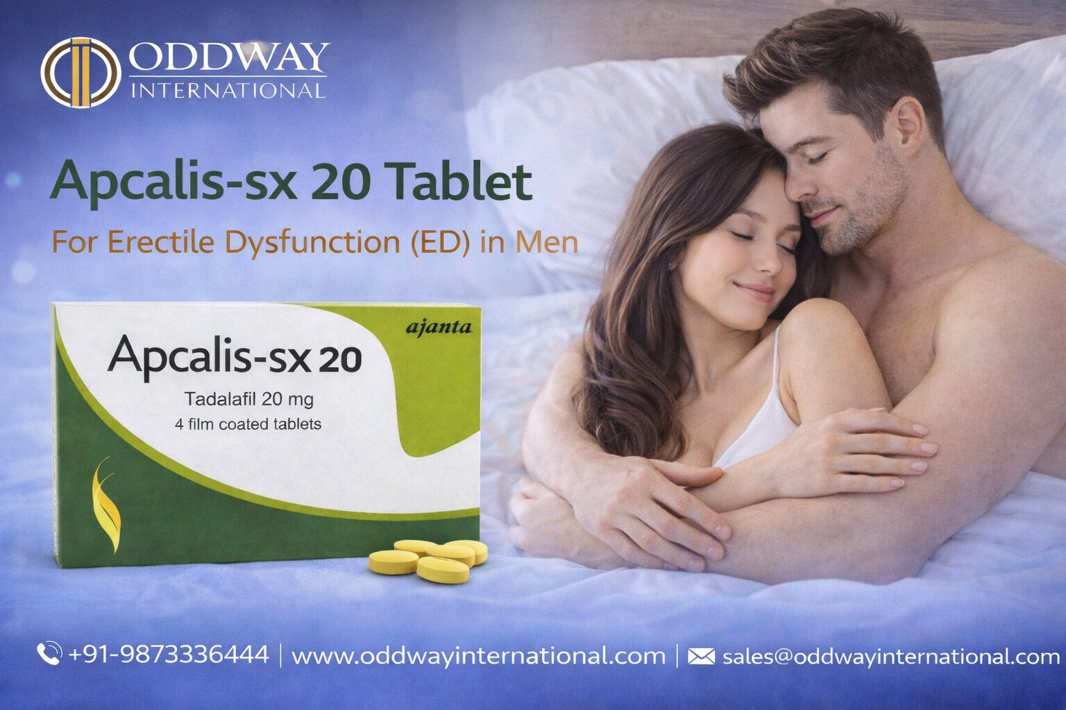 Reclaim the Night: Apcalis SX20 for Erectile Dysfunction Relief