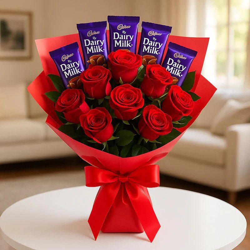 Cheap Chocolate Bouquet Online India with Fast Delivery