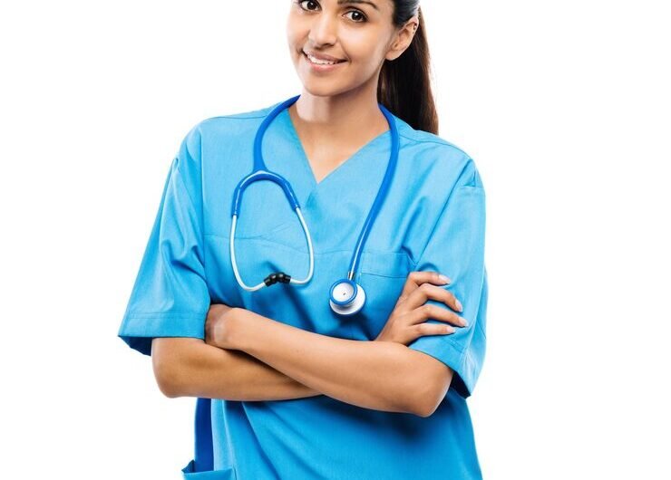 crossed-arms-woman-portrait-doctor-studio-with-stethoscope-medical-career-smile-pride-professional-female-healthcare-worker-with-positive-attitude-isolated-by-white